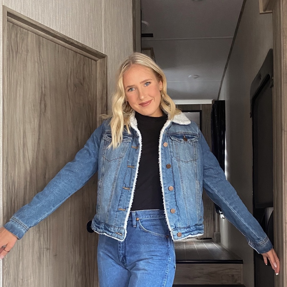 JOUJOU Denim Jacket w/ wool Lining